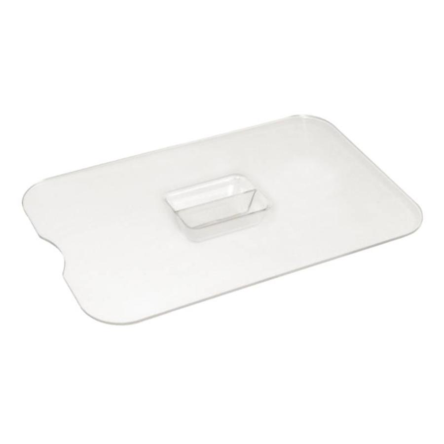 Kristallon Lebensmittel-Aufbewahrungsbox mit flachem Deckel, mittelgroß