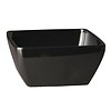 HorecaTraders Melamine square bowl black | 3 Formats