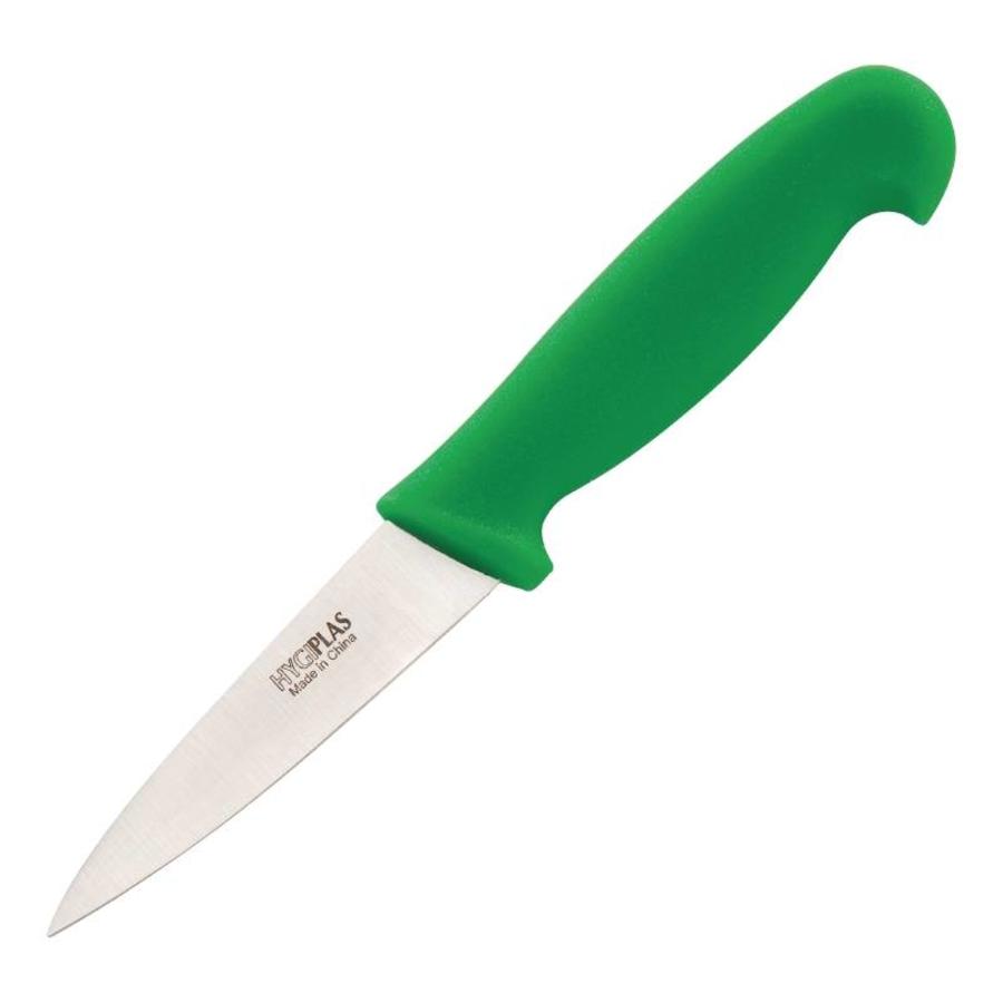Couteau à pommes de terre vert | 9 cm