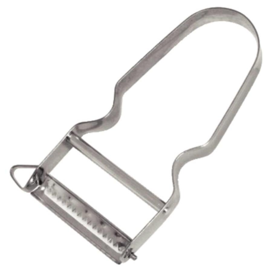 Stainless steel serrated peeler | 1 piece