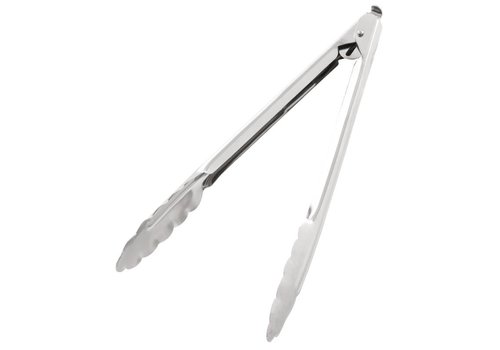  HorecaTraders Serving tongs stainless steel spring | 2 Formats 