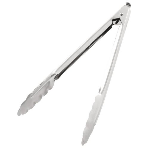  HorecaTraders Serving tongs stainless steel spring | 2 Formats 