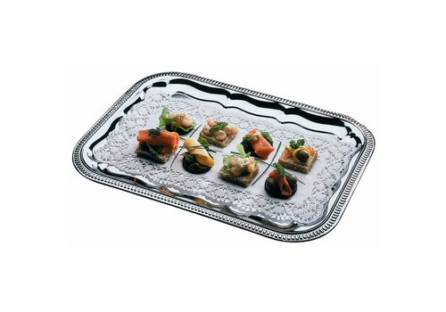  HorecaTraders Plat de service jetable 41 x 31 cm 