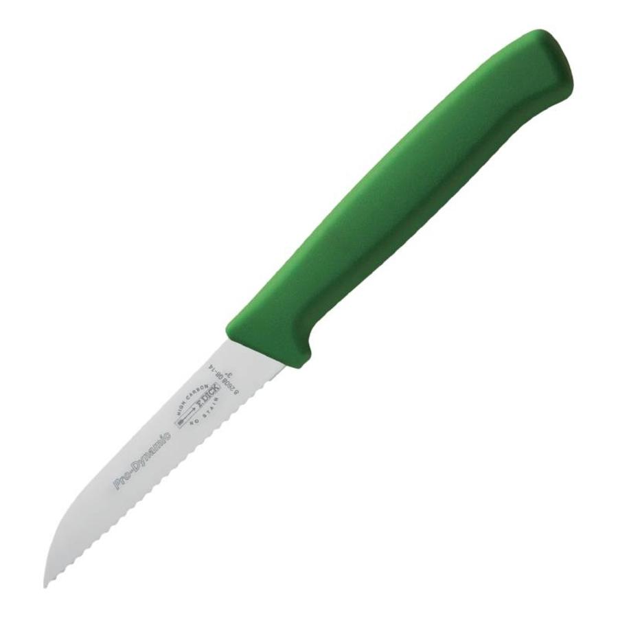 Couteau à légumes dentelé pour traiteur | 7,5 cm
