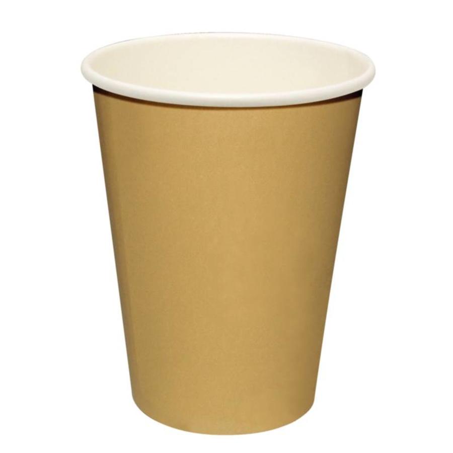 Tasses à café marron clair (50 pièces)