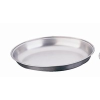 Plat ovale avec couvercle en acier inoxydable | 5 formats