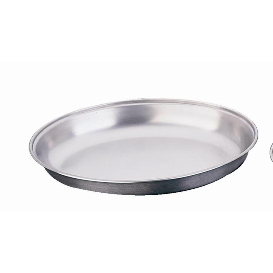 Ovale Schüssel mit Deckel aus Edelstahl | 5 Formate