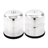 HorecaTraders Stainless steel salt & pepper set | 6 cm