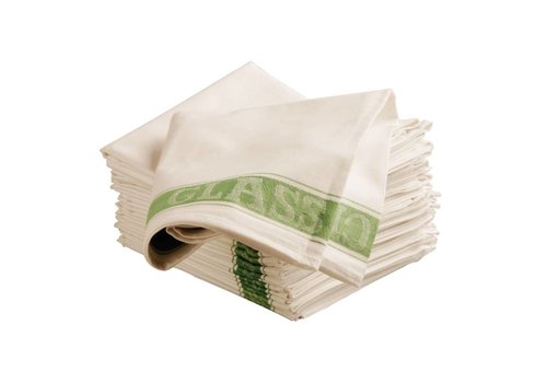  HorecaTraders Tissu de verre par pièce | 3 couleurs 