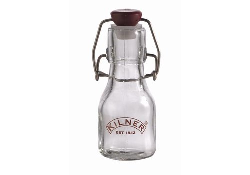  HorecaTraders Petite bouteille en verre Kilner avec bouchon mécanique de 0,70 litre 