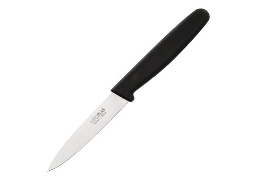  Hygiplas Couteau à pommes de terre noir | 7,5 cm 