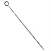 HorecaTraders Bâtonnet à satay en acier inoxydable | 25 cm