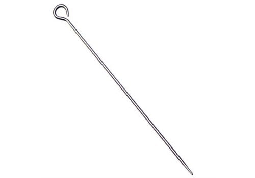  HorecaTraders RVS Satéprikker | 25 cm | 10 stuks 