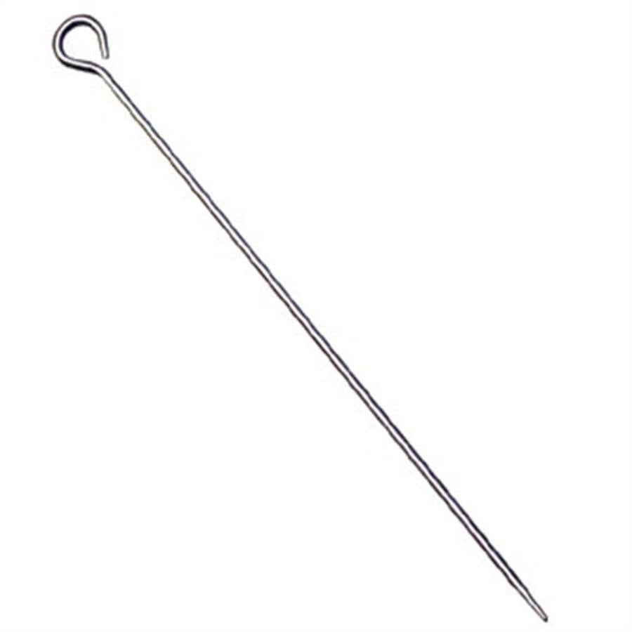 Pack of 15 butcher hooks, 3 x 15 cm smoking hooks, stainless steel, butcher  hooks, kitchen hooks, fish hooks, butcher hooks with pointed end, strong  S-hook for meat smoking, meat processing, BBQ 