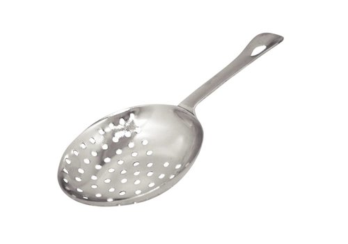  HorecaTraders Julep cocktail strainer stainless steel 16cm 