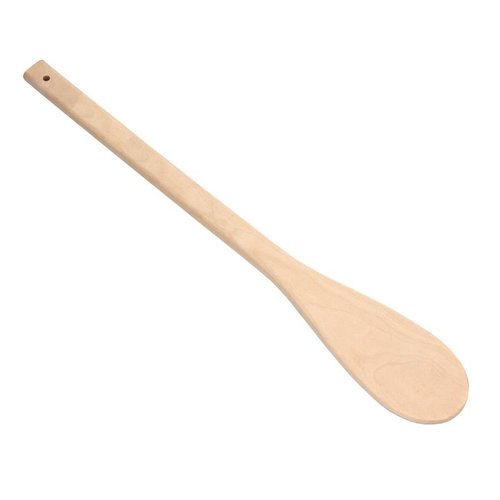  HorecaTraders Wooden spatula round | 45 cm 