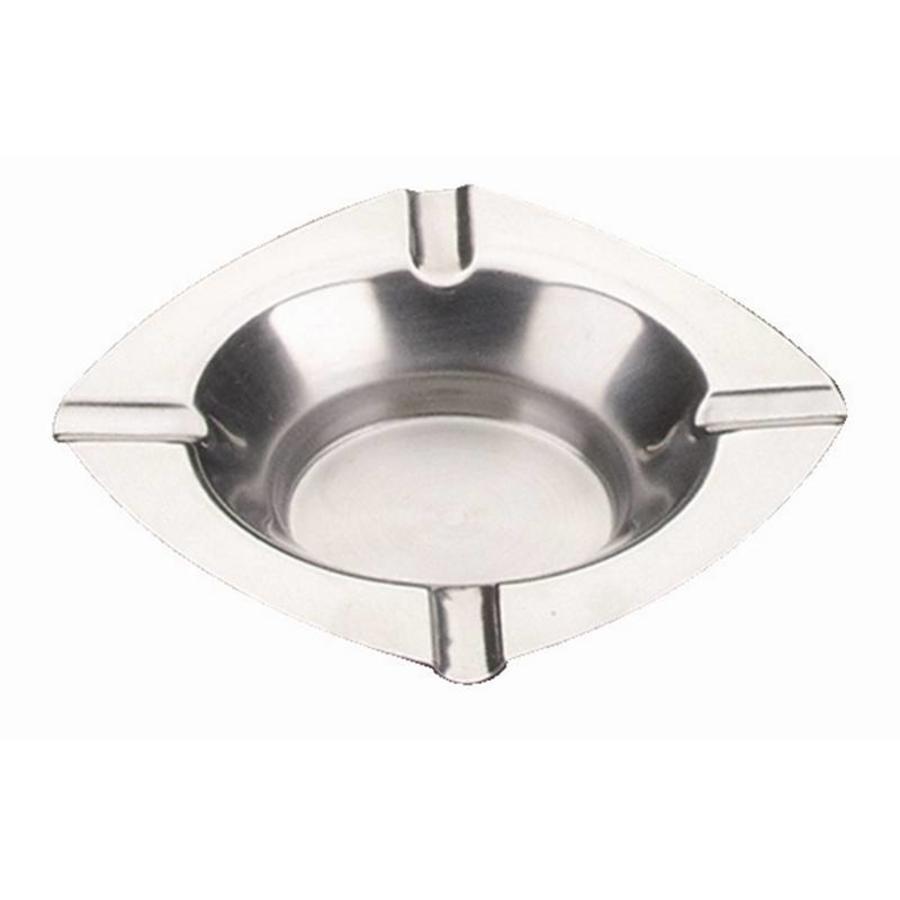 Stainless steel ashtrays 12.5 cm