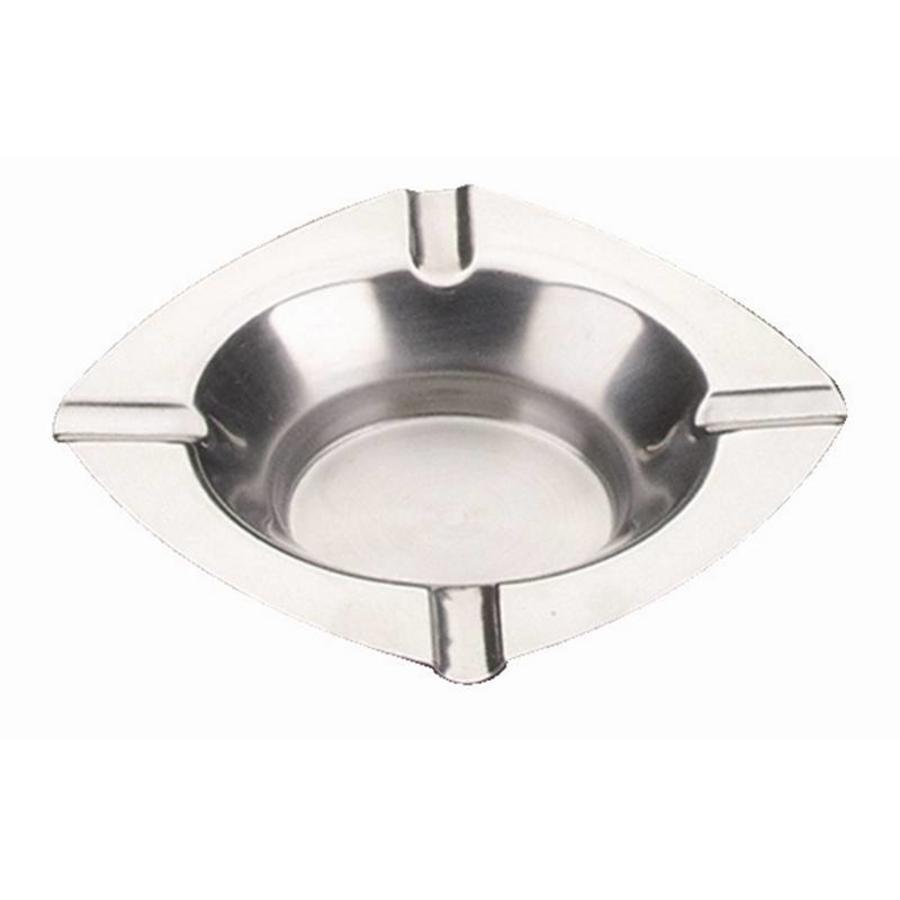 Stainless steel ashtrays 12.5cm