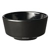 HorecaTraders Bol rond en mélamine noir | 3 formats