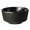 HorecaTraders Melamine round bowl black | 3 Formats