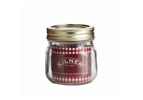  HorecaTraders Bocal de conservation Kilner avec bouchon à vis 0,25 l 