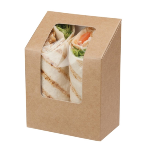 Einwegverpackungen für Wraps & Sandwiches