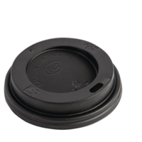 deksel zwart voor Fiesta 225ml koffiebekers (50 stuks)