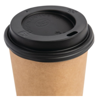 black lid for Fiesta 225ml coffee cups (50 pieces)