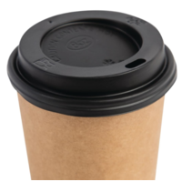 couvercle noir pour tasses à café Fiesta 225 ml (50 pièces)