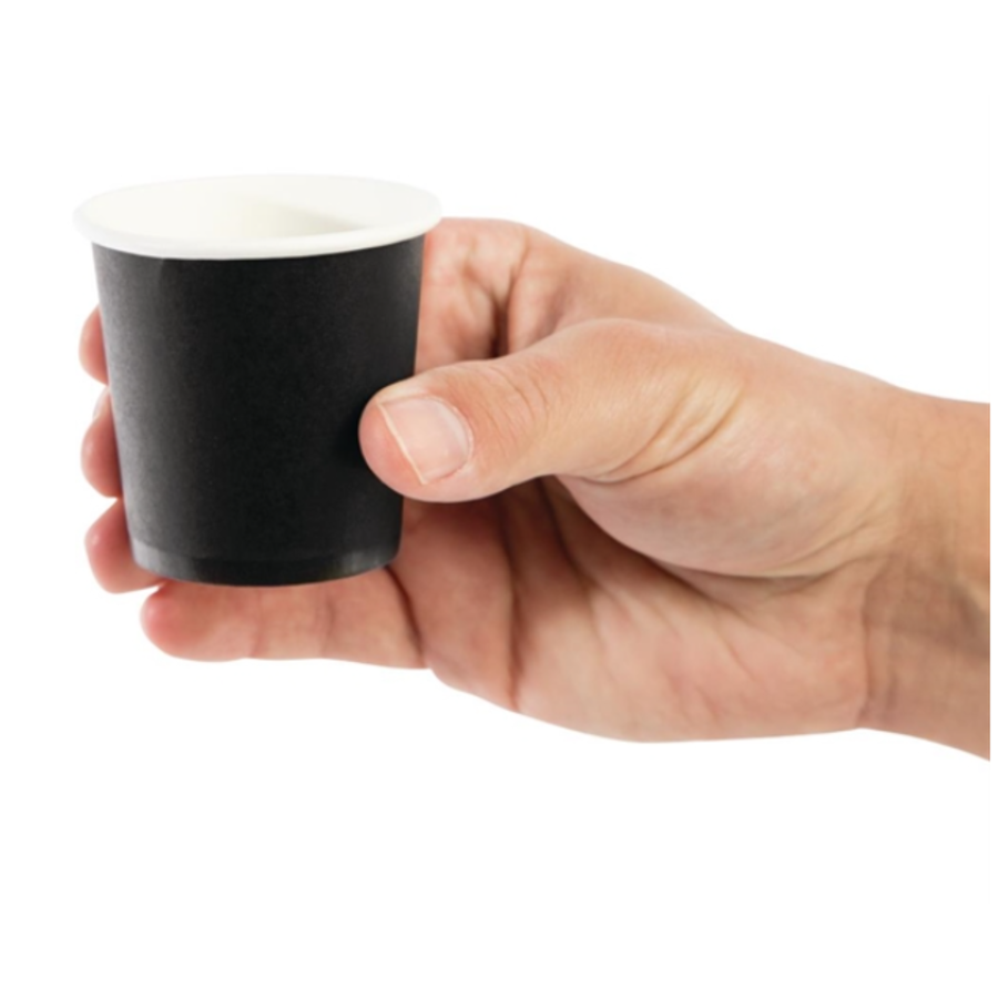 Espresso cup dark brown (50 pieces)