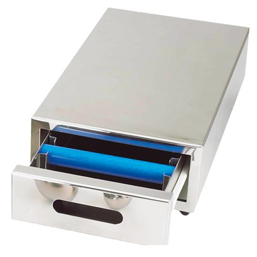  HorecaTraders Coffee knock-out drawer stainless steel with removable drawer 