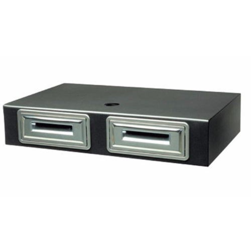  HorecaTraders Kaffeeausstoßbehälter (H)2x(B)10x(T)6 CM 