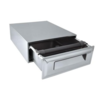 HorecaTraders Kaffee-Auswerferbox AC47 | komplett Edelstahl | (H)14 x (B)36 x (T)43,5