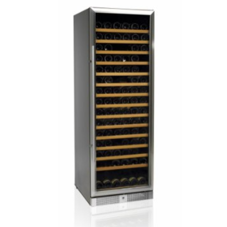 Wine fridge 168 pieces | Glass door | TFW375S