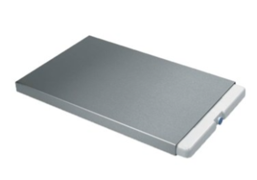  HorecaTraders Stainless steel cooling plate or freezer plate holder 