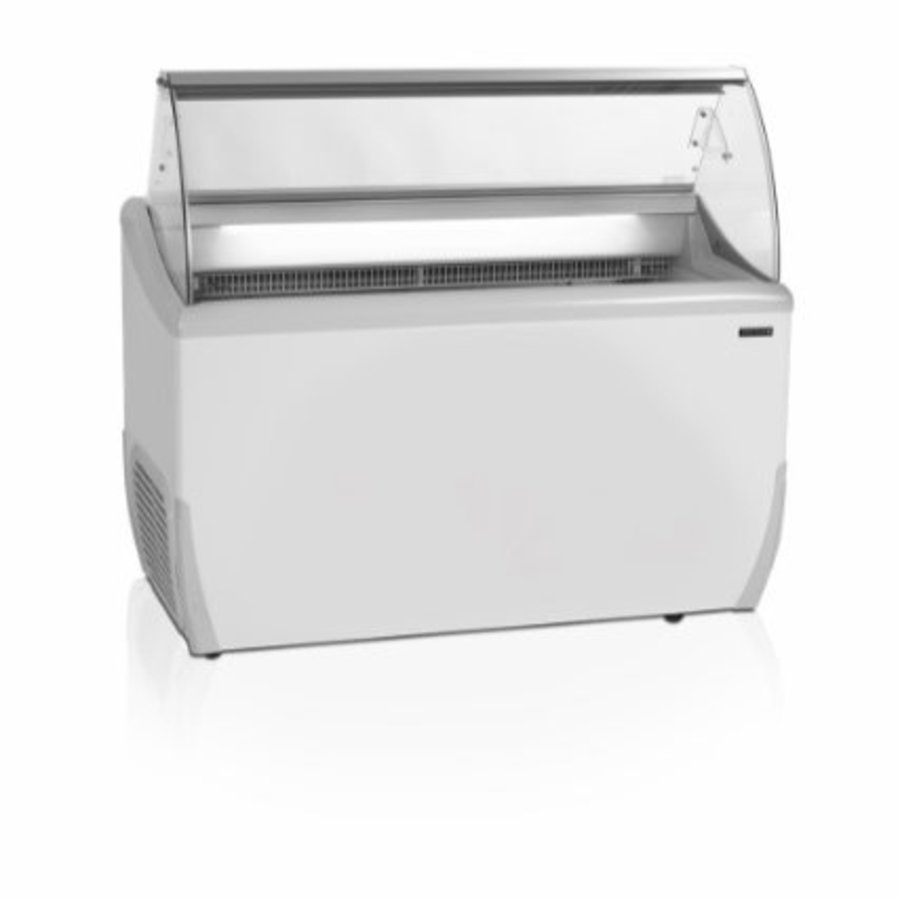 Ice Cream Display Case | 7 containers (5L) | can be used by 2 people