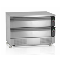Refrigerated Workbench with 2 Drawers | 123x70x(h)86.5 cm