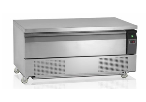  HorecaTraders Refrigerated Workbench 1 drawer | 123x70x (h) 60 cm 