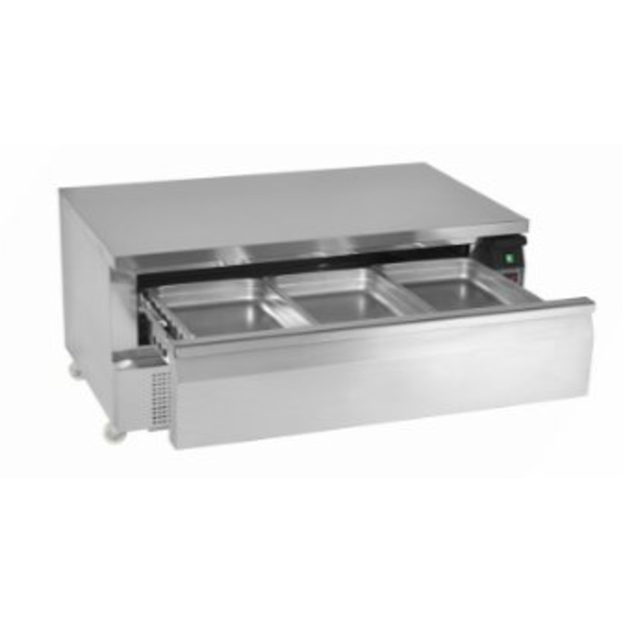 Gekühlte Werkbank 1 Schublade | 123x70x(h)60 cm