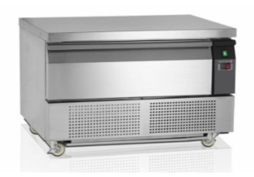  HorecaTraders Gekühlte Werkbank 1 Schublade | 905 x 700 x 600 mm 