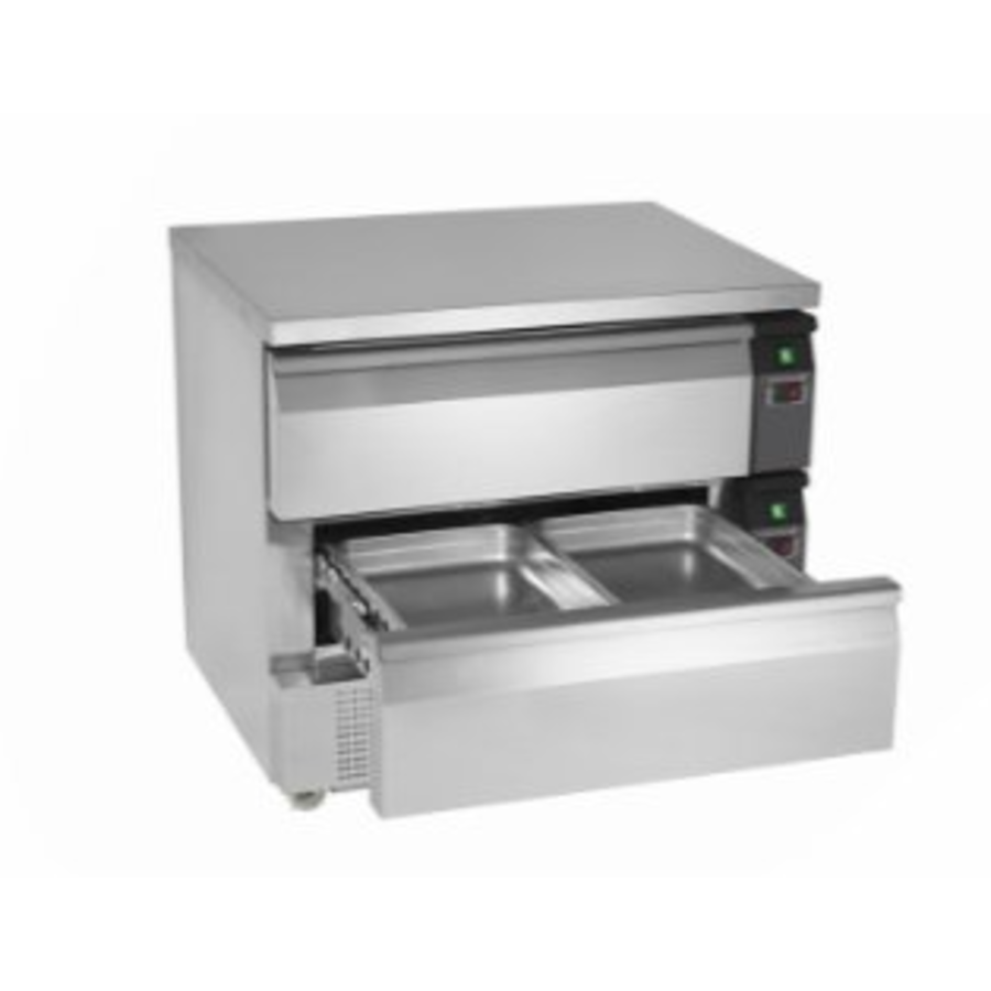 Gekühlte Werkbank 1 Schublade | 905 x 700 x 600 mm