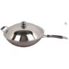 Combisteel Induction wok with lid