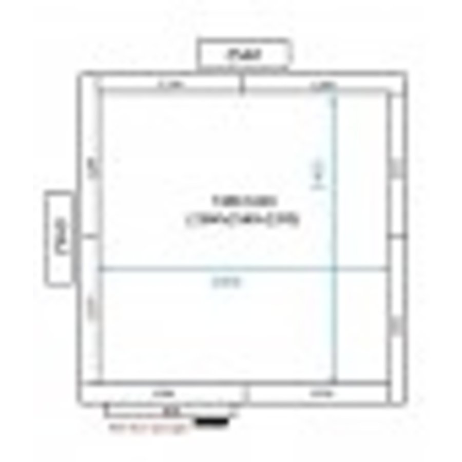 Freezer cell 256X256X(h)220 cm | -10/-20 °C