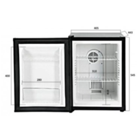 Minibar Koelkast | 40L | Statisch | 54,5x40,5x44,3cm