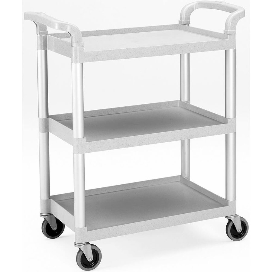 Chariot de service en plastique | 3 couches