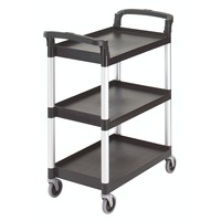 Chariot de service en plastique | 3 couches