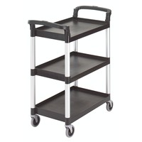 Plastic serving trolley | 3 layers