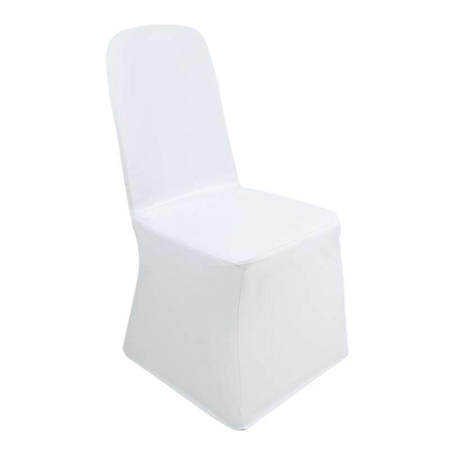 Housse de chaise blanche