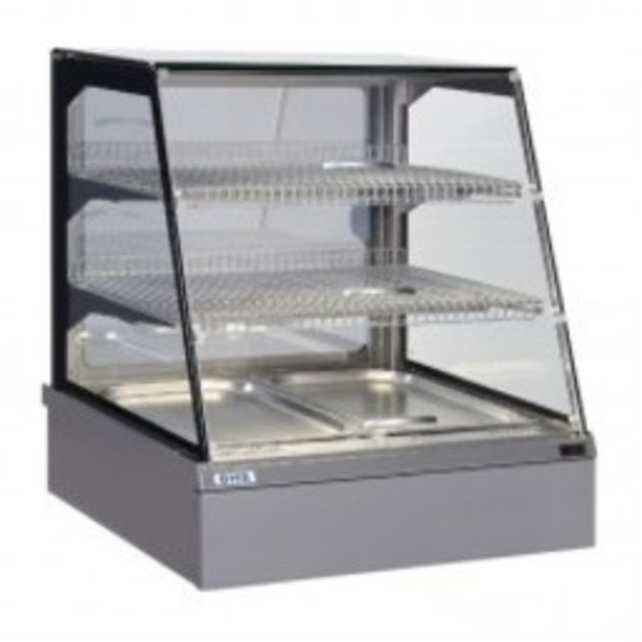 Vitrine chauffante pour station-service | Façade du tiroir à eau