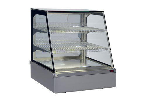  HorecaTraders Vitrine réfrigérée pour station-service | 74,6 x 71,7 x 84,5 cm 